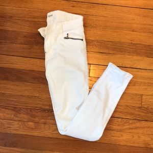 Hudson white jeans